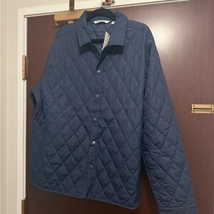 Peter Millar Navy Quilted Jacket
